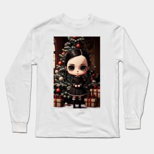 Wednesday Addams Christmas Long Sleeve T-Shirt